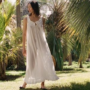 NWT Dôen Alessia Nightgown Dress - Salt